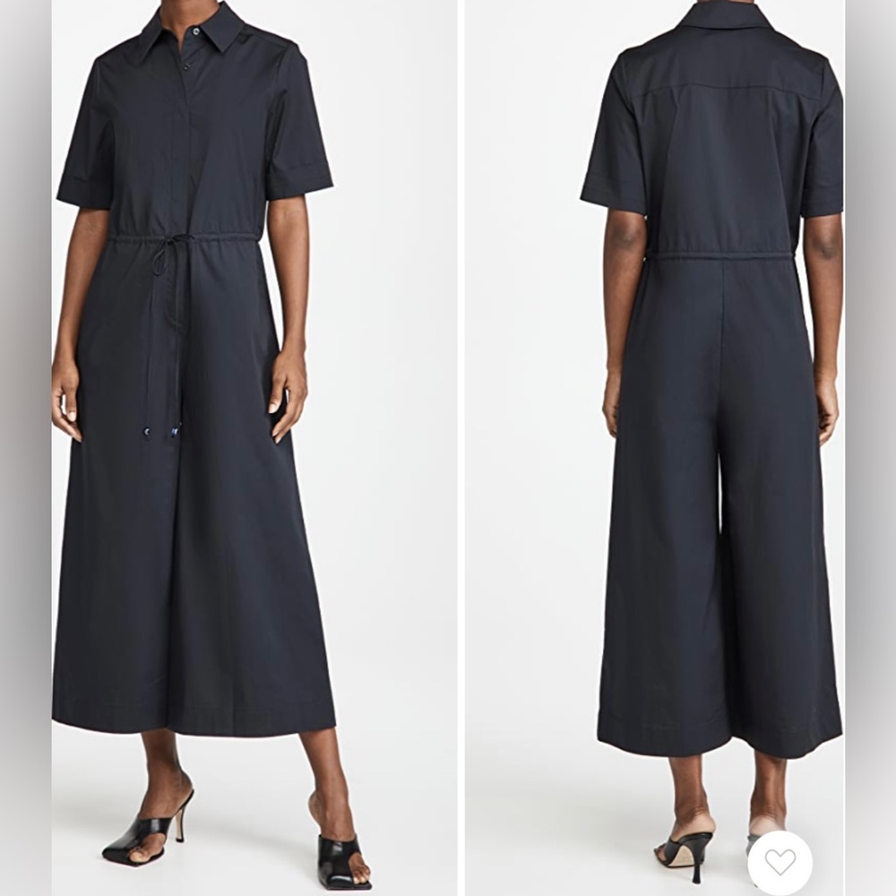 STAUD Ludo Black Jumpsuit XS